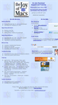 Mobile Screenshot of joyofmacs.com