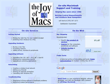 Tablet Screenshot of joyofmacs.com